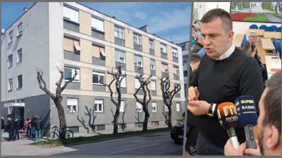 Zgrada u Trumbićevoj prije obnove fasade, a sada će u obnovu i krovište/ Foto: Deni Marčinković