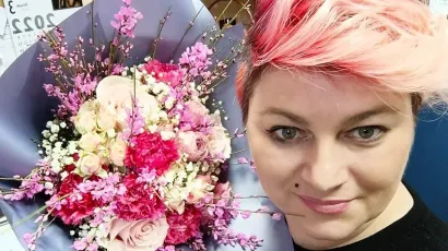 Andrijana Andy Vinković poznata je daruvarska cvjećarica, a buket za Valentinovo bit će bitno raskošniji od ovog/Foto: Privatni album