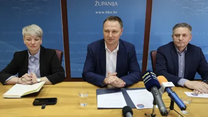 Natalija Laciana, Marko Marušić i Boro Bašljen/ Foto: BBŽ