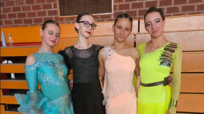 Sara, Marta, Amelie i Hana/Foto: ŠPK H-8