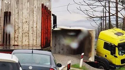 Novo slijetanje kamiona u Gornjem Daruvaru/Foto: Čitatelj