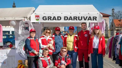 Tim Gradskog društva Crvenog križa Daruvar/ Foto: Predrag Uskoković/Grad Daruvar