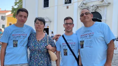 15.8.2021. Obitelj ponovno zajedno na Trsatu/Foto: Privatni album