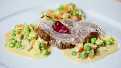 Francuska salata s petošunkom iz rasola /Foto: Neja Markičević/CROPIX
