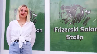 Mlada Stela otvorila je salon u Poljanama/ Foto: Compas
