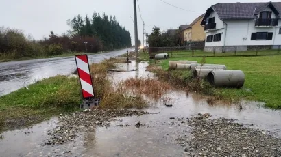 Svaka jača kiša uzrokuje poplave/Foto: Mario Barać/MojPortal.hr