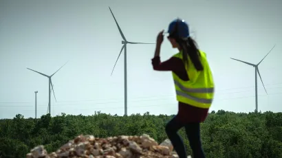 Hrvatski elektroenergetski sustav prvenstveno ovisi o klimatskim uvjetima - hidroenergiji i vjetru/Foto: Tom Dubravec/ CROPIX