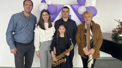 Malena Iris oduševila je žiri/ Foto: Glazbena škola Brune Bjelinskog Daruvar