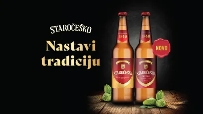 Dva noviteta: Staročeško svijetlo lager pivo u pakiranju od 2l PET i Staročeško crveno lager pivo/Foto: Pivovara Daruvar