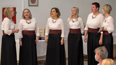 Događaj je svojim nastupom uveličala i daruvarska ženska klapa Stentoria/Foto: Predrag Uskoković