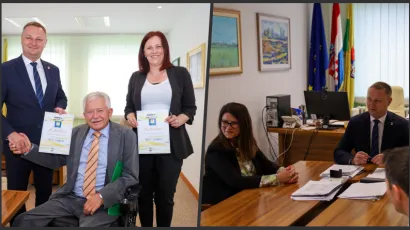 Radni sastanci održani su danas u zgradi Županije/Foto: BBŽ