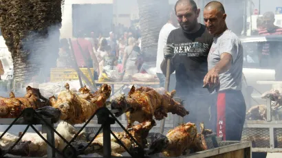 Tko će ispeći najbolju janjetinu?/Foto: Ivo Ravlić/CROPIX (ilustracija)
