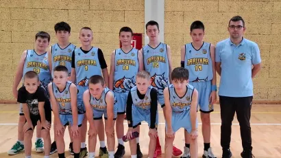 M13 kategorija košarkaša KK Daruvar '22/Foto: KK Daruvar '22