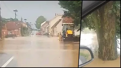 Trenutna situacija u Ivanovom selu/Foto: Čitatelj