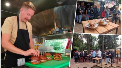 Burger fest je i službeno otvoren/Foto: Slavica Trgovac Martan
