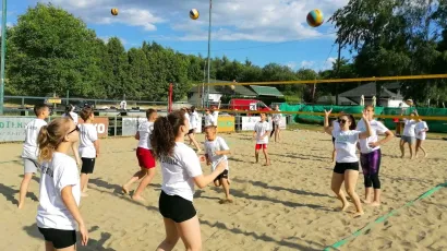 Veselje je igrati odbojku na pijesku/ Foto: OK Daruvar