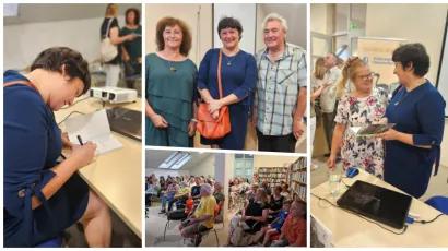 Dirljiva večer u knjižnici/Foto: Pučka knjižnica i čitaonica Daruvar