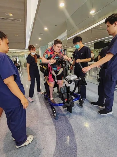 Pomaci su jako vidljivi, ali pred Karlom je jo&scaron; puno truda i strpljenja/Foto: Privatni album