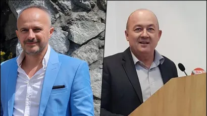 Načelnik Općine Đulovac Anđelko Kolić (lijevo) i Drago Hodak, predsjednik Općinskog ogranka HDZ Đulovac (desno)/Foto: Facebook, MojPortal.hr