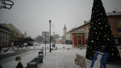 Pogled na daruvarski Trg kralja Tomislava/Foto: MojPortal.hr