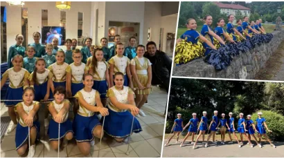 Foto: Daruvarske mažoretkinje
