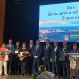 Svi dobitnici županijskih priznanja, plaketa i povelja/Foto: Liga protiv raka Daruvar