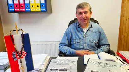 krešimir Ivančić, predsjednik daruvarske HVIDR-e /Foto: Nikica Puhalo/MojPortal.hr