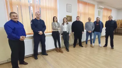 U novouređenom prostoru vatrogasnog doma/Foto: Grad Grubišno Polje