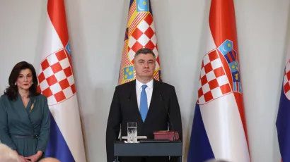 Sanja Musić Milanović i Zoran Milanović/Foto: Damir Senčar/HINA/POOL/CROPIX