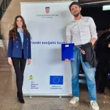 Nataša Đopar iz Razvojne agencije Daruvar i Saša Selihar, predsjednik ZTK Daruvar/Foto: Priavtni album