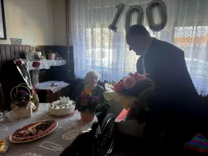 U Čestitare je stigao i garešnički gradonačelnik Josip Bilandžija/Foto: Krugoval Garešnica