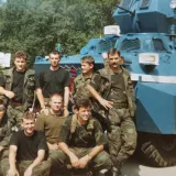 Omege u svojoj bazi u Kukavici/Foto: Hamdija Mašinović