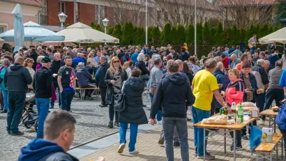 U Čazmi se okupilo mnoštvo posjetitelja/Foto: Davor Kirin