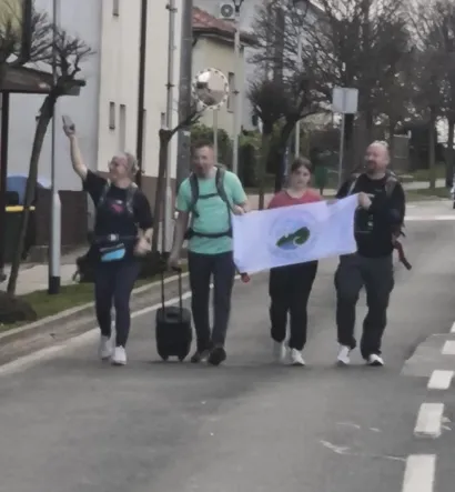 Još samo nekoliko koraka.../Foto: Privatni album