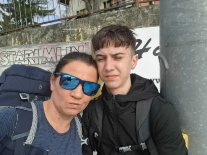 Demianu je mama bila velika podrška/Foto: Privatni album