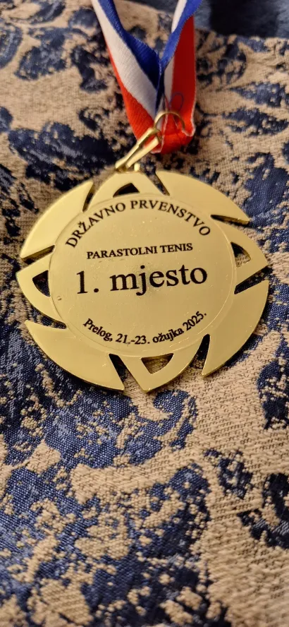 Medalja je stigla u Bjelovar i Ivansku/Foto: Kul Pong klub
