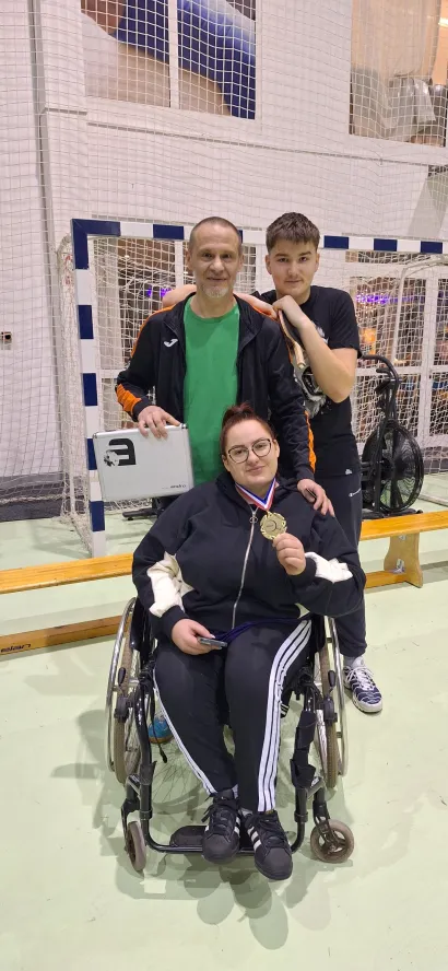 Marieta kaže kako je zahvalna na podršci klubu, obitelji i prijateljima/Foto: Kul Pong klub