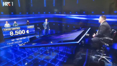 Dean Kotiga nije mogao protiv Juraja Šargača i ekipe/Foto: Screenshot HRT