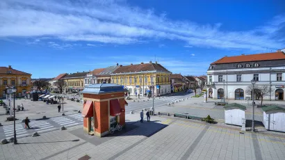 Središte Daruvara, najljepšeg malog grada u Hrvatskoj/Foto: Grad Daruvar