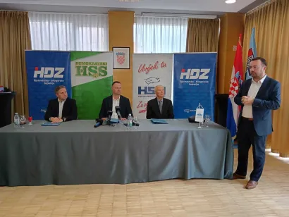 Tri stranke kreću zajedno u izbornu utrku/Foto: Slavica Trgovac Martan