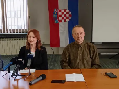 Nenad Nekvašil govorio je svom predizbornom programu/Foto: Slavica Trgovac Martan
