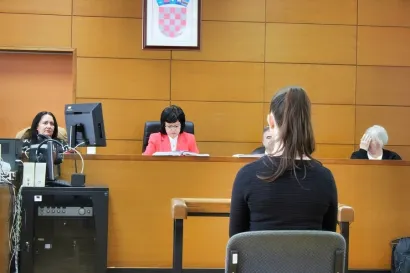 Svjedokinja na suđenju Krešimiru Pahokiju/Foto: Slavica Trgovac Martan/MojPortal.hr
