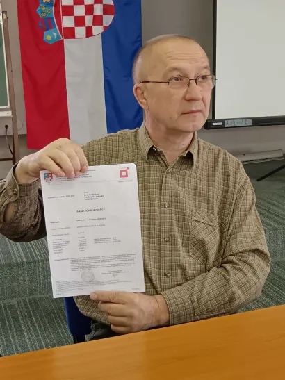 Nekvapil sa spornom analizom vode/Foto: Slavica Trgovac Martan