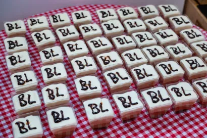 Pivske torte s inicijalima BL za BeerList/Foto: Predrag Uskoković/Grad Daruvar