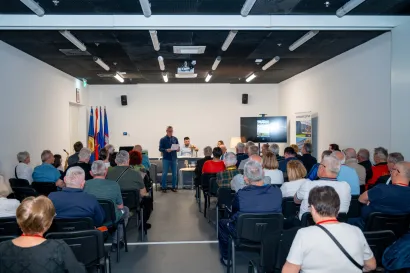 Mnoštvo posjetitelja na promociji knjige Darka Ropca u Veteranskom centru/Foto: Predrag Uskoković/Grad daruvar