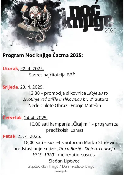 Foto: Gradska knjižnica Slavka Kolara Čazma 