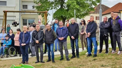 Na otvorenju su bili prisutni i predstavnici daruvarskih branitelja/Foto: Nikica Puhalo/MojPortal.hr