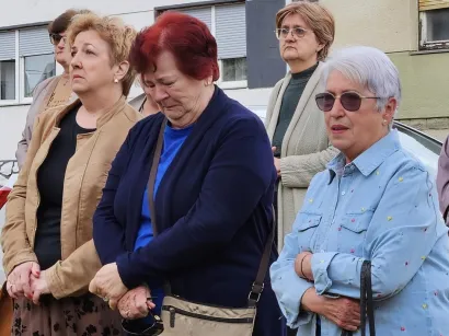 Sestra Danijela Ljutak Jureković, majka Vera Ljutak i tetka Mirjana Ljutak (Foto: Nikica Puhalo/MojPortal.hr