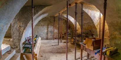 Ostaci su pronađeni tijekom preuređenja podruma/Foto: Gradski muzej Čazma