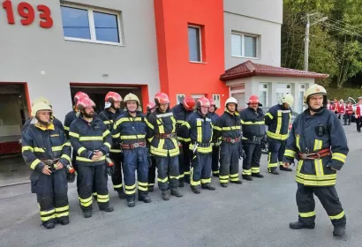 Pripadnici Vatrogasne zajednice Općine Sirač/Foto: Nikica Puhalo/MojPortal.hr